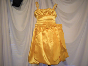 Satin Bubble dress