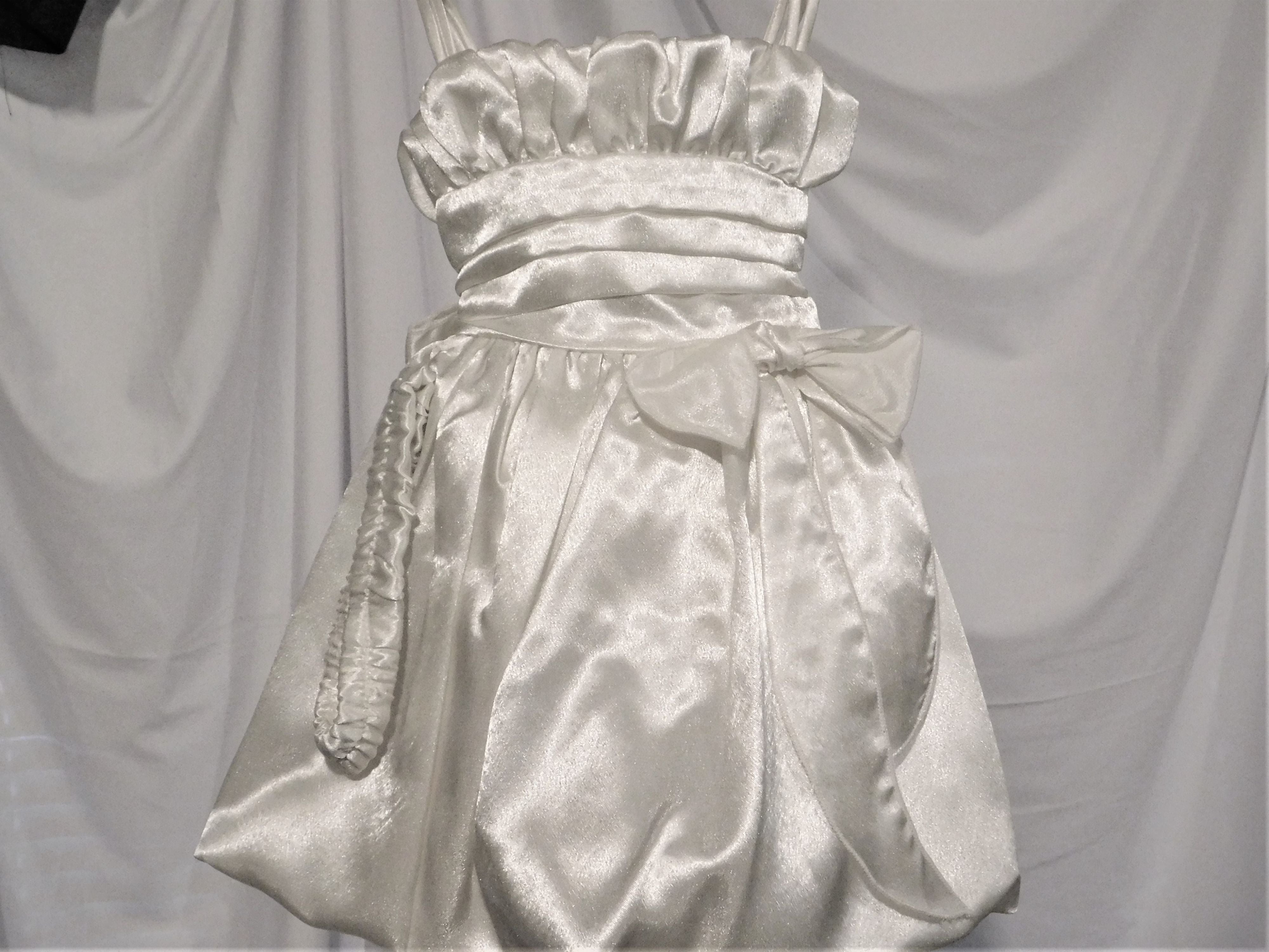 Satin Bubble dress