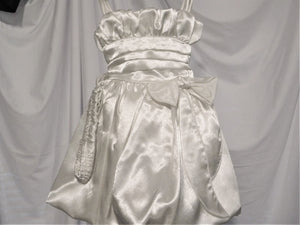 Satin Bubble dress